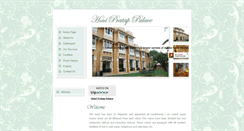 Desktop Screenshot of hotelpratappalacechittaurgarh.com